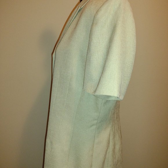 Le Suit Essentials, 2pc Pant Suit, Size-14, Light Green Color - Picture 4 of 6